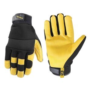 NWT Wells Lamont Adult XL HydraHyde Leather Work Gloves, 1-Pair, Extra Large